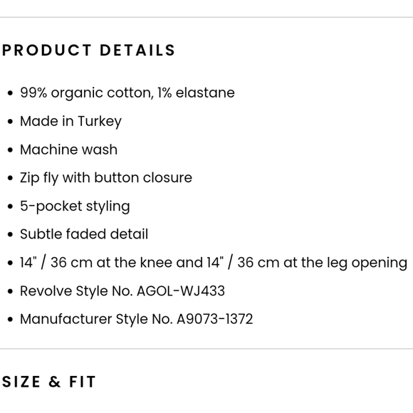 Agolde Vintage High Rise Bootcut in Technique - Picture 9 of 9